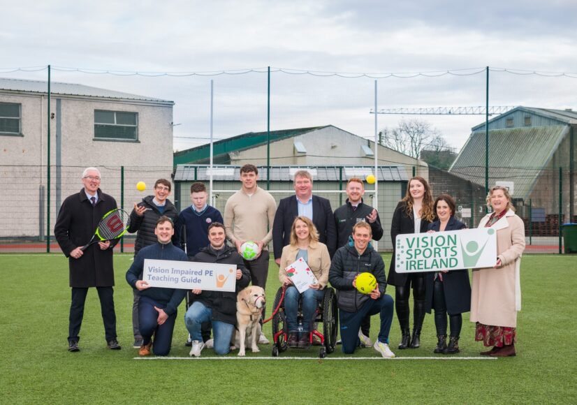 Vision Sports Ireland Launch Vision Impaired Physical Education Teaching Guide