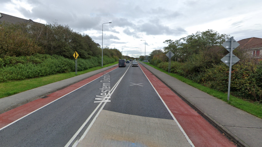 Plan for segregated cycle lines on Western Distributor Road included in City Budget