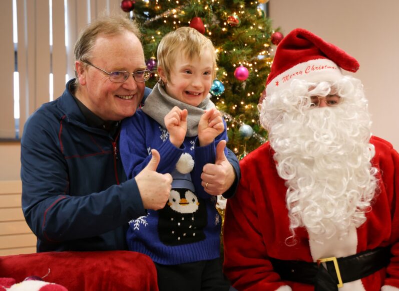 Kids enjoy special visit to Sensory Santa at University of Galway