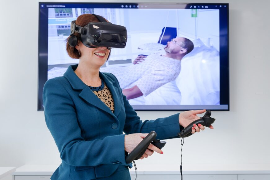 Virtual reality learning system for nursing launched at University of Galway