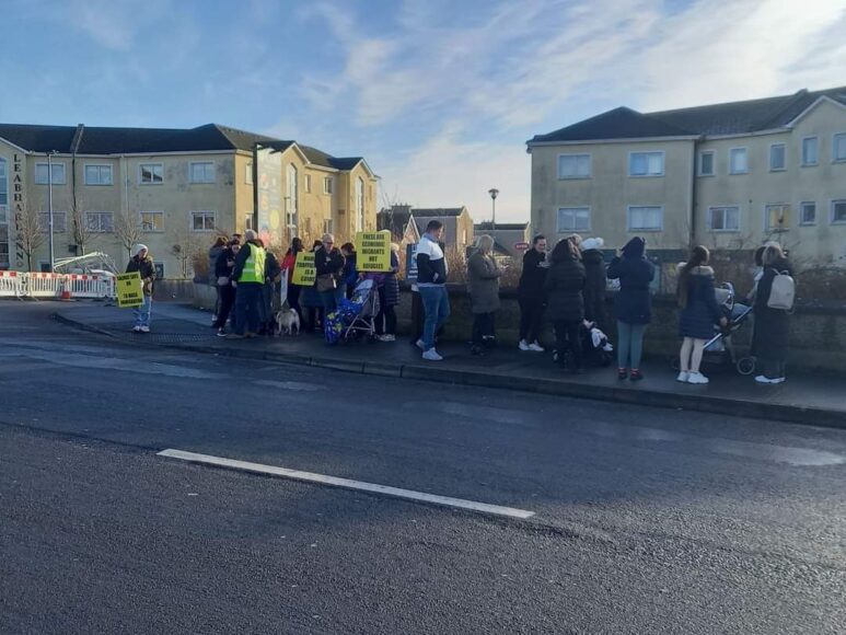 Further protests in Ballybane over use of commercial unit as asylum centre