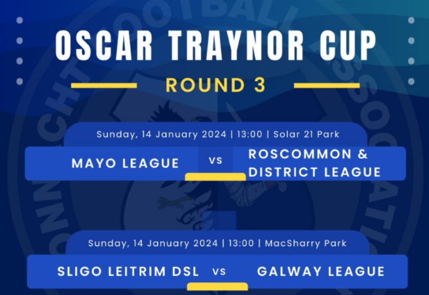 Galway League in running for Oscar Traynor Cup knockout stages