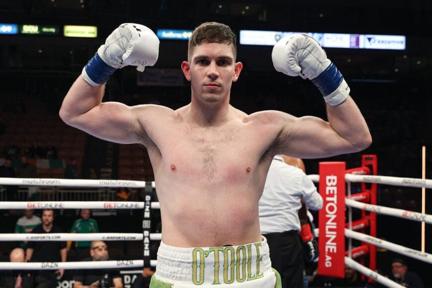 Galway Professional Thomas O’Toole looking to have next fight in Galway