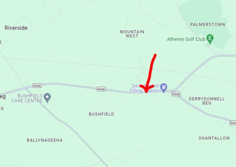 Delays expected on R446 at Derrydonnell Beg due to emergency surface repairs