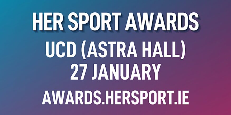 HerSport Awards take place on the 27th of January