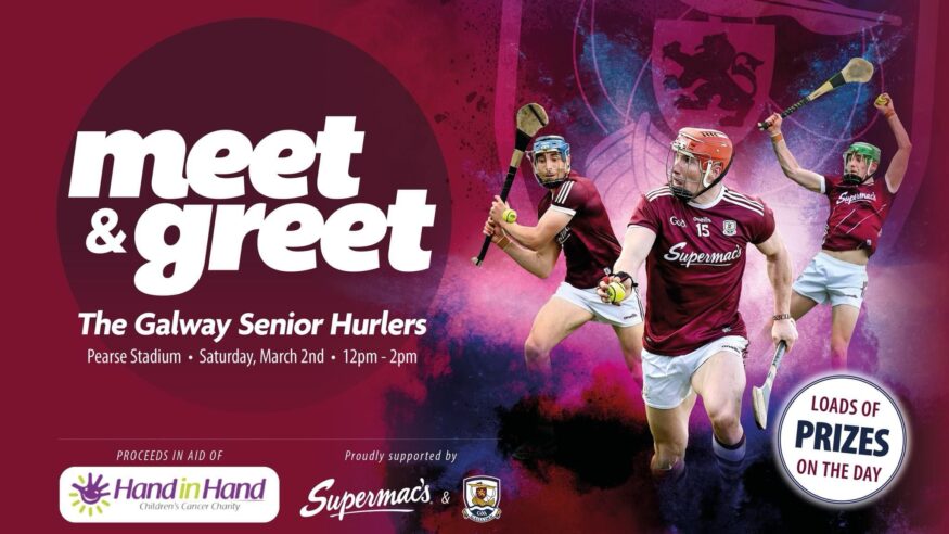 Galway Senior Hurlers team up with Hand in Hand for Family Funday Fundraising Event!
