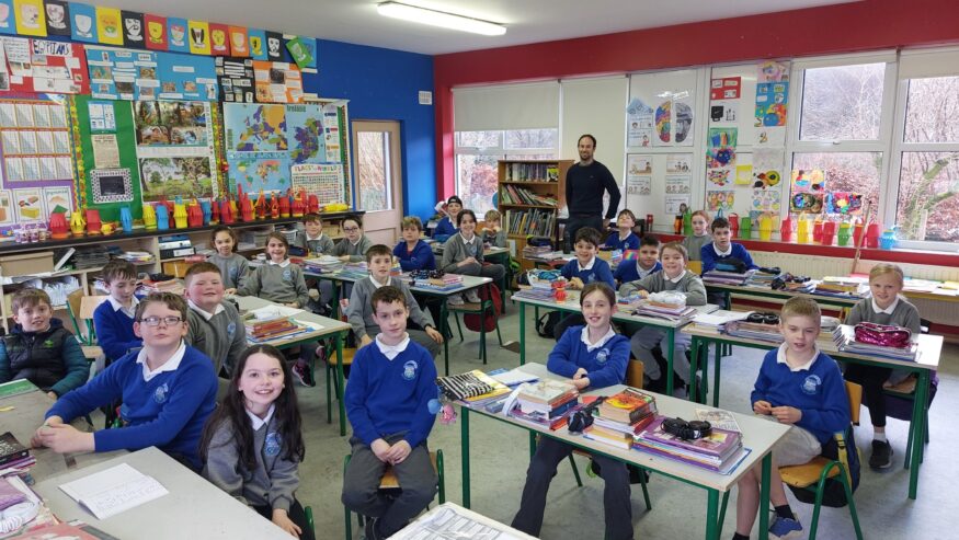 Pupils at St. Annin’s in Roscahill mark Safer Internet Day