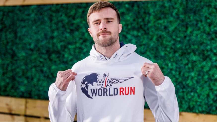 Irish Rugby Star Mack Hansen Announced as Irish Ambassador for Wings for Life World Run