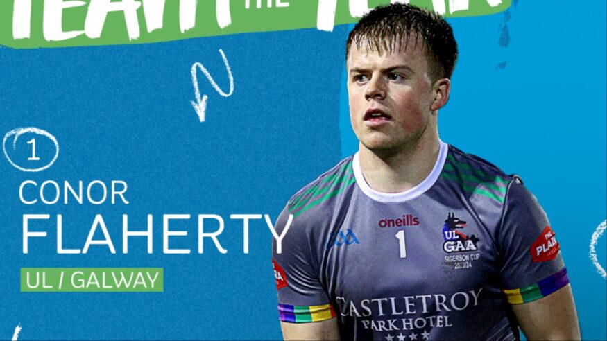 Conor Flaherty Selected on Higher Education Football Team of the Year