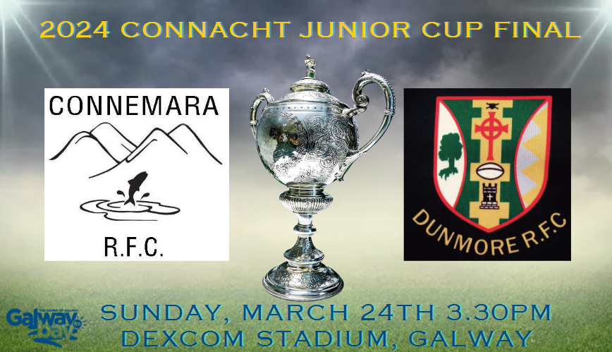Dunmore and Connemara set for Connacht Junior Cup Final showdown