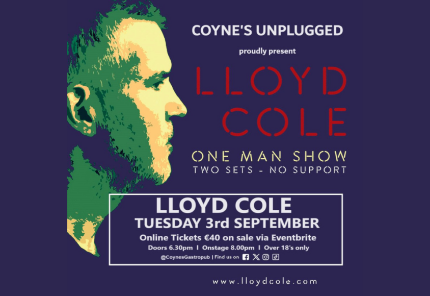 Lloyd Cole to include Connemara in Irish Tour