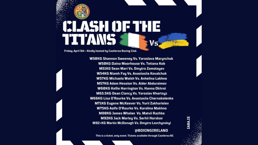 Castlerea plays host to “Clash of the Titans” – A Galway Bay FM Sport Boxing Special