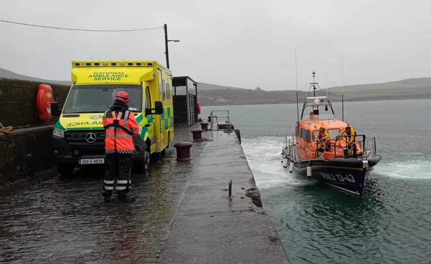 Person brought to UHG following RNLI rescue on Inishbofin