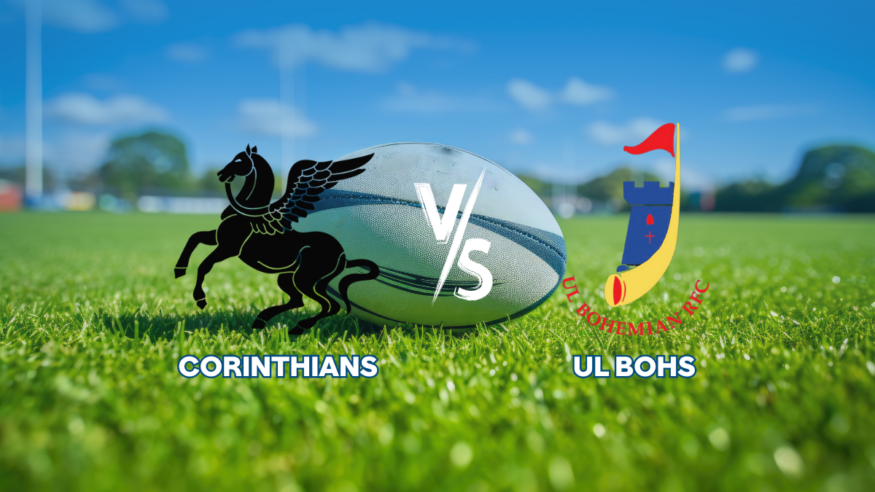 LIVE STREAM: Energia League Division 2B Rugby Play-Off: Corinthians v UL Bohs