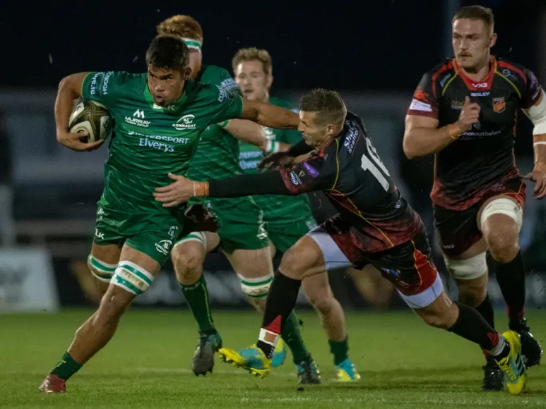 Connacht and Dragons name teams for URC clash on Saturday night in Wales