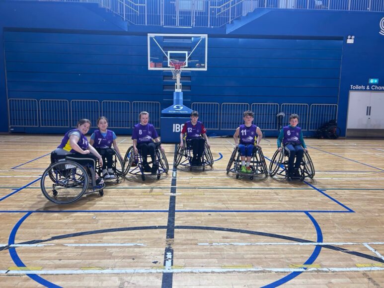 Galway Wheelchair Basketball team end season on a high with awards at IWA Wheelchair Basketball Junior Final Blitz