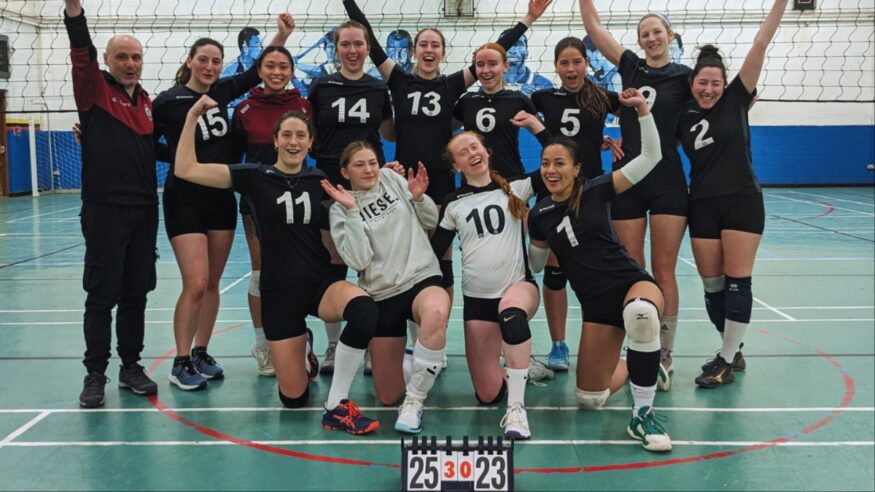 Galway Volleyball Club Women are National Division 1 League Champions