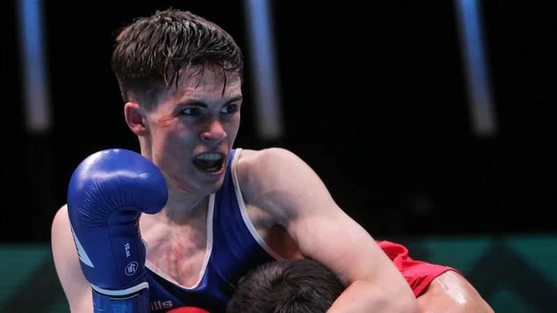 Adam Hession wins opening bout at the European Boxing Championships in Belgrade