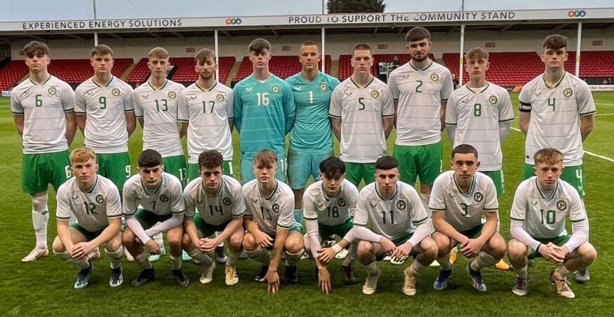 Ireland U18 Schools Team play Wales this evening