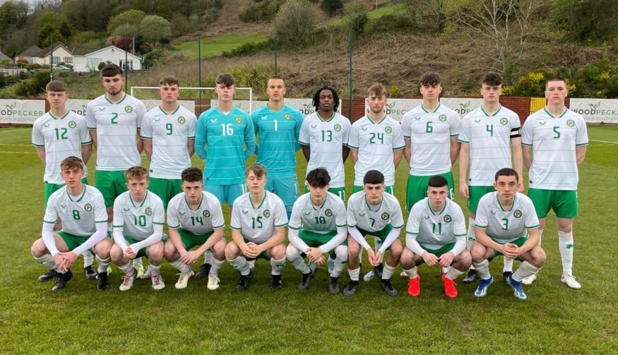 Ireland U18 Schools team beat Wales 3-0 in Centenary Shield