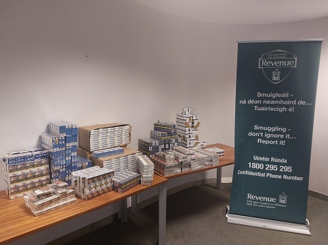 Revenue seizes contraband cigarettes worth €44,000 in Galway