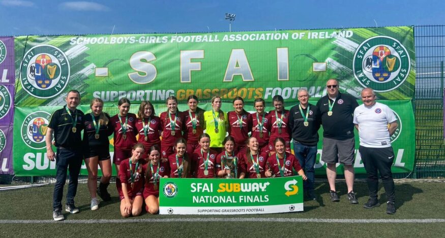 Athenry FC wins FAI Girls U16 Cup Final in All Galway Decider