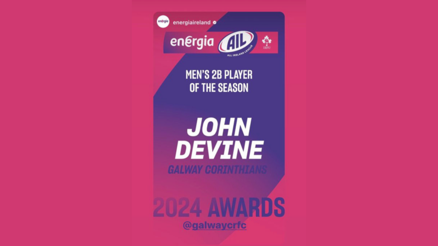 Corinthians John Devine Among Energia League Award Winners