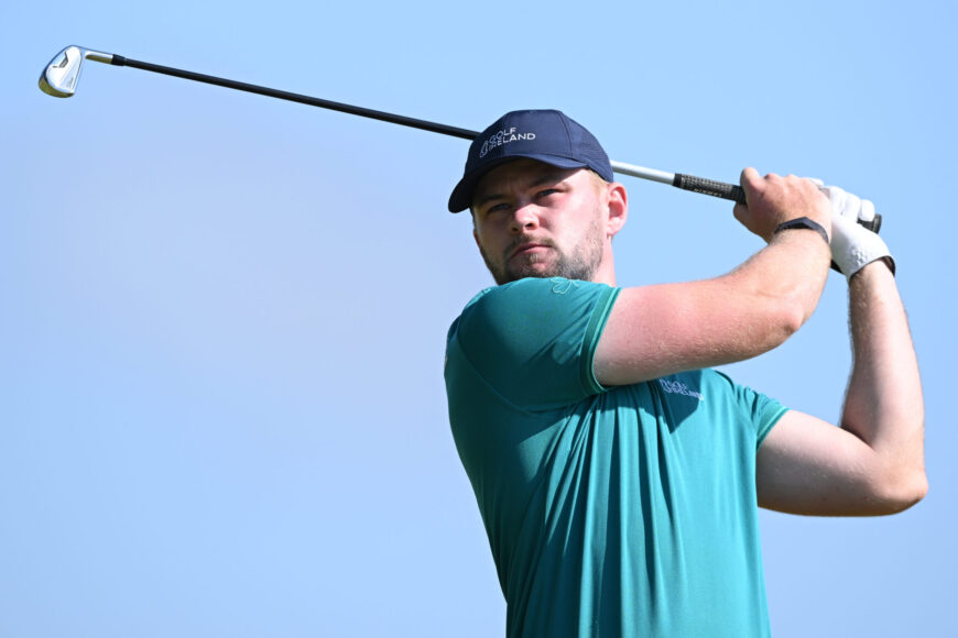 Liam Nolan from Galway leads Irish Amateur Championship in Rosses Point
