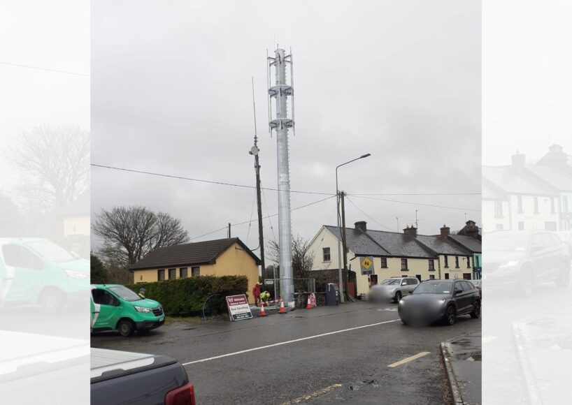 Councillor gunning to have “monstrosity” mast in Kilrickle moved elsewhere