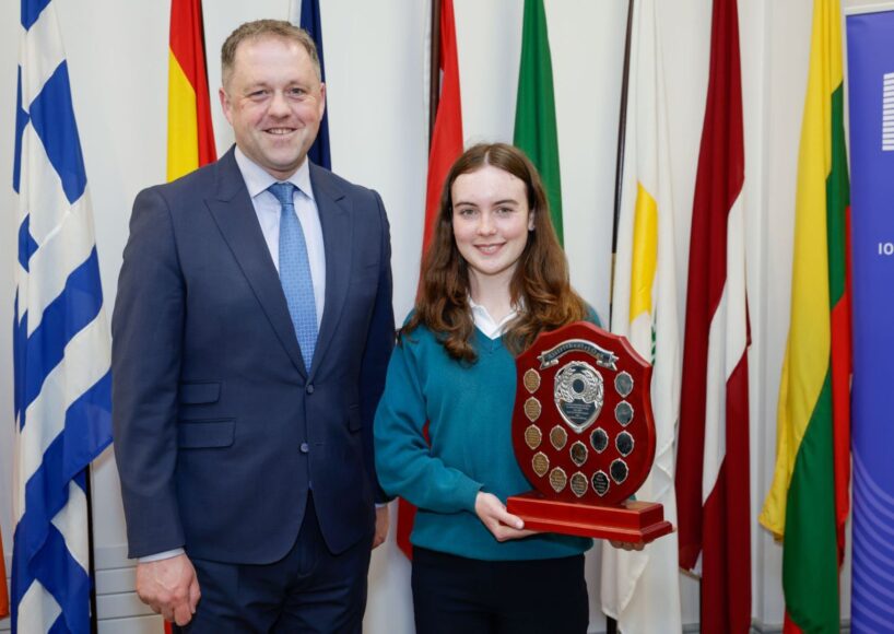 Knocknacarra student awarded overall translation prize at European competition