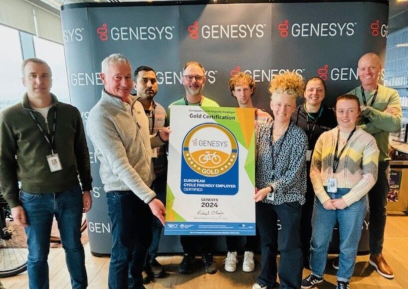 Galway software company becomes first to achieve European Cycle Friendly Employer certificate