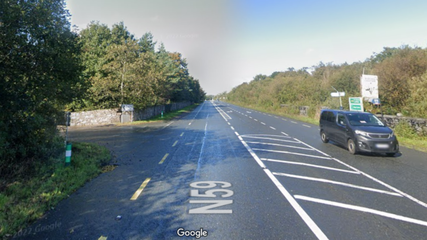 Static speed safety cameras to be installed on N59 between Moycullen and the city