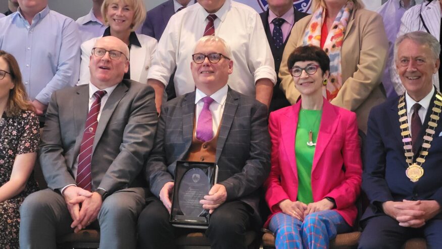Galway County Council honours Keith Finnegan with civic reception