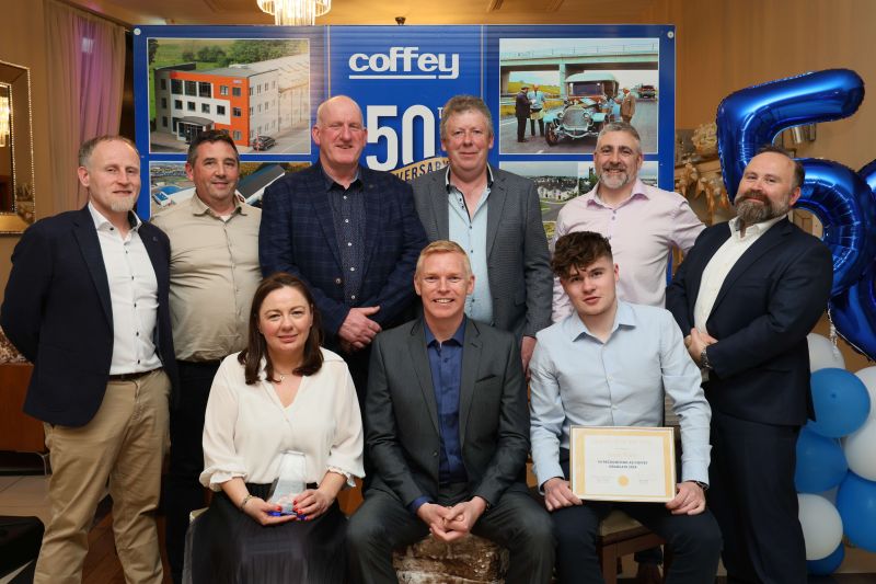 Athenry headquarted Coffey Group celebrates award of 5th best place to work in Ireland
