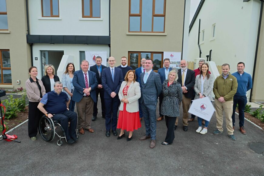 22-home social housing scheme opened in Glenamaddy