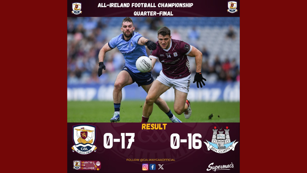 Galway Book Place In All-Ireland Senior Football Semi-Final – Commentary And Reaction – Galway Bay FM