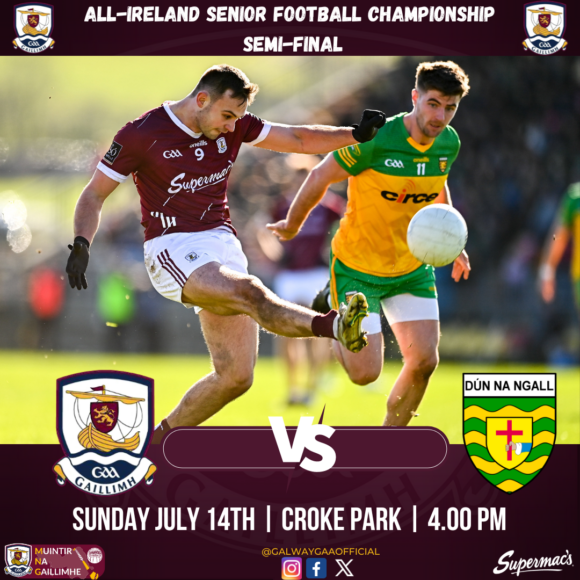 Galway football team unchanged for AllIreland semifinal v Donegal