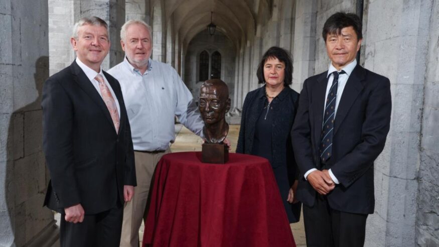 Bust of Nobel Peace Laureate Liu Xiaobo dedicated at University of Galway